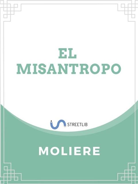 El Mis&aacute;ntropo(Kobo/電子書)