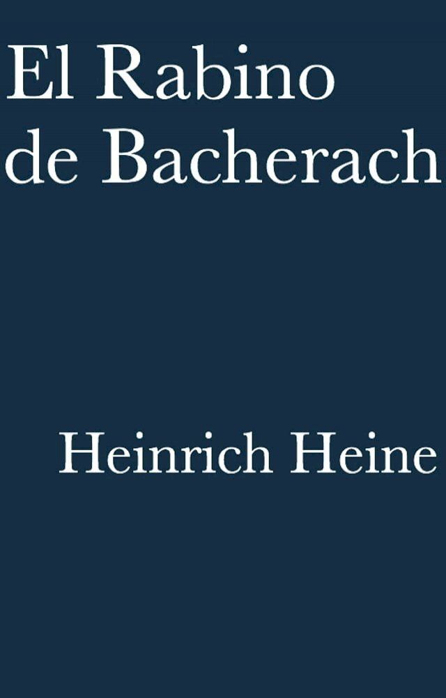  El Rabino de Bacherach(Kobo/電子書)