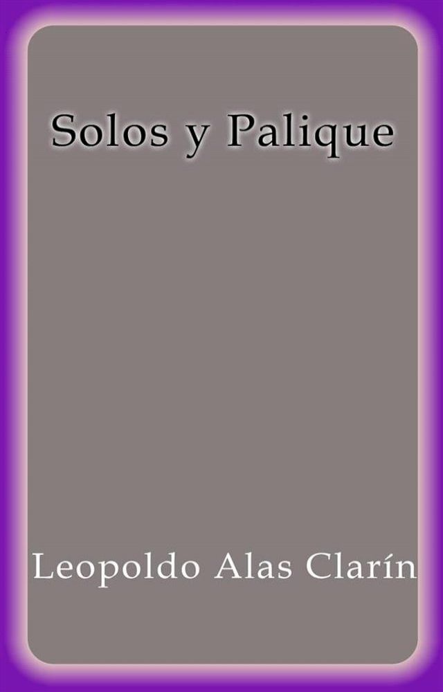  Solos y Palique(Kobo/電子書)