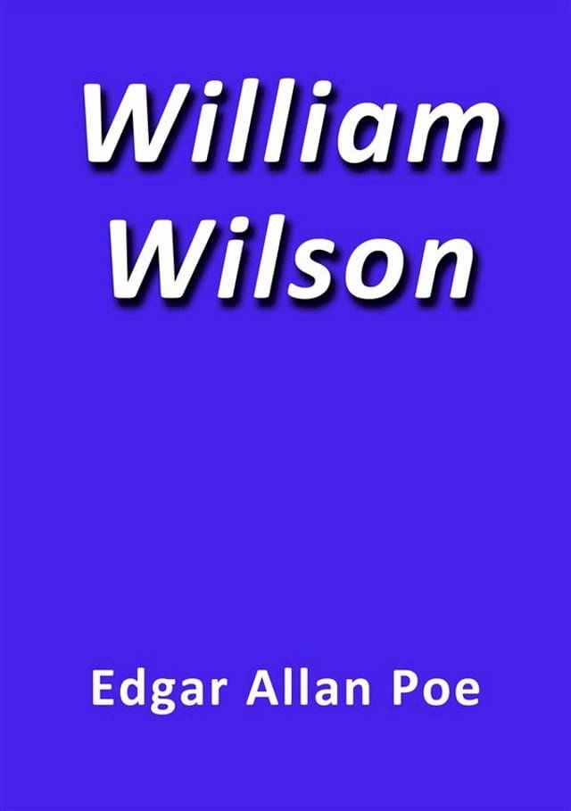  William Wilson(Kobo/電子書)