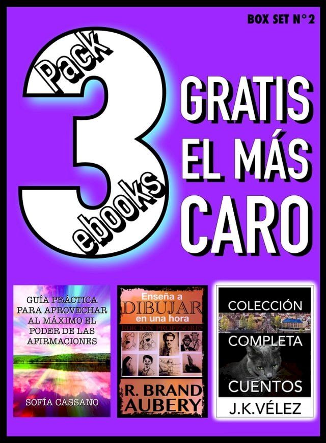  Pack 3 ebooks, Gratis el m&aacute;s caro. Box Set n&ordm;2(Kobo/電子書)