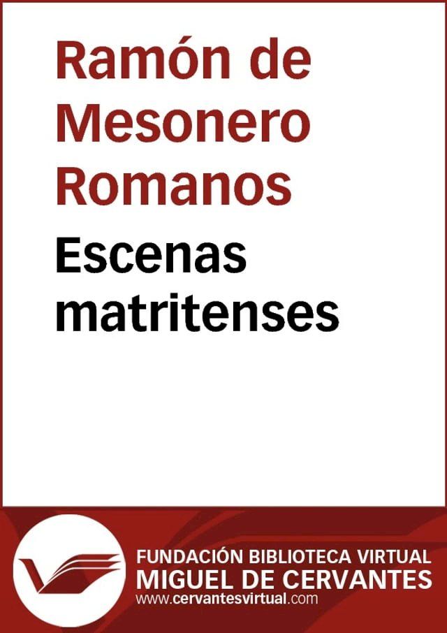  Escenas matritenses(Kobo/電子書)