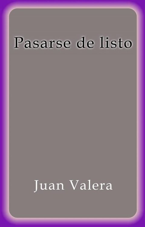 Pasarse de listo(Kobo/電子書)