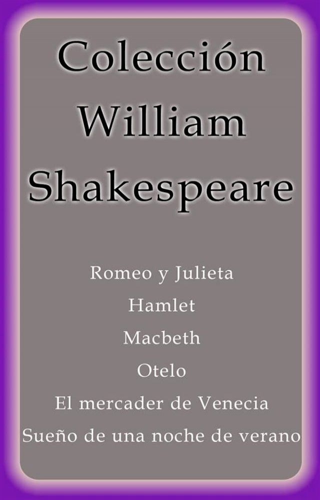  Colecci&oacute;n William Shakespeare(Kobo/電子書)