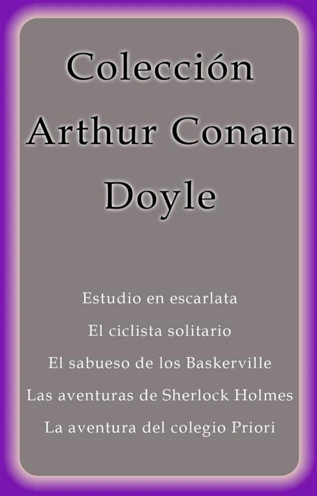  Colecci&oacute;n Arthur Conan Doyle(Kobo/電子書)