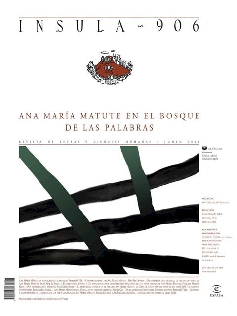 Ana Mar&iacute;a Matute en el bosque de las palabras (&Iacute;nsula n&ordm; 906, junio de 2022)(Kobo/電子書)