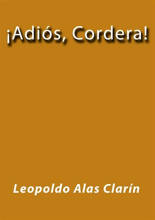  Adiós Cordera(Kobo/電子書)