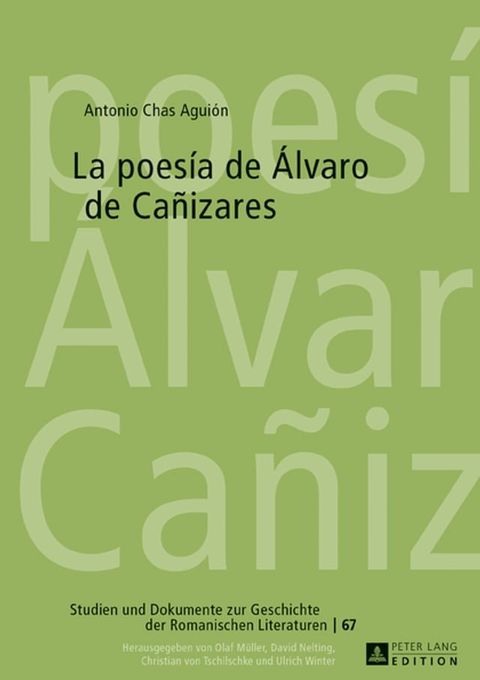 La poes&iacute;a de &Aacute;lvaro de Ca&ntilde;izares(Kobo/電子書)