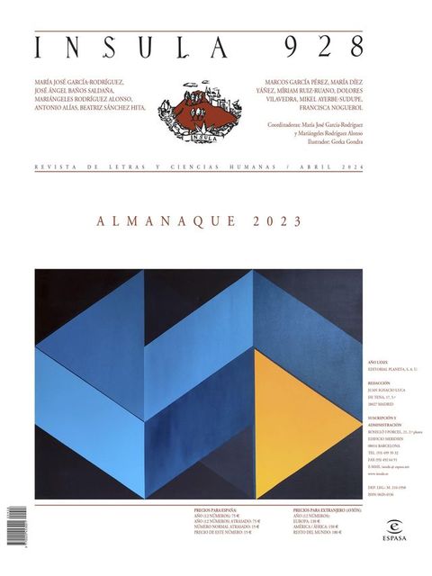 Almanaque 2023 (Ínsula n° 928, abril de 2024)(Kobo/電子書)