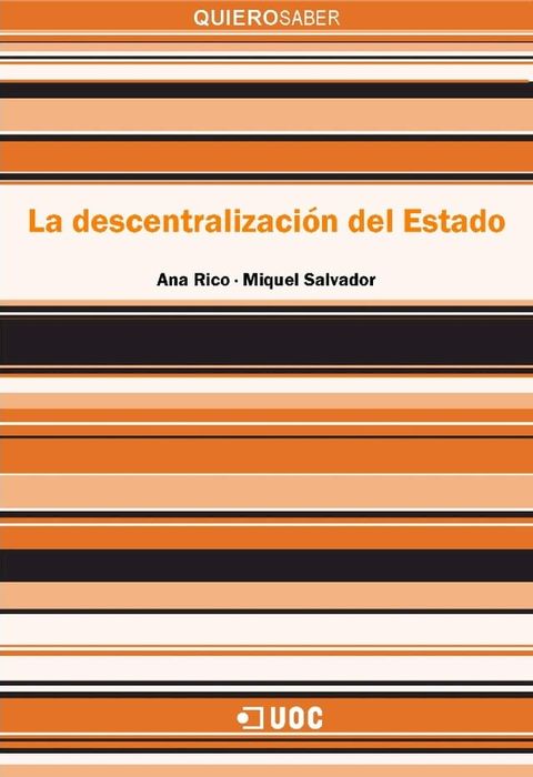 La descentralizaci&oacute;n del estado(Kobo/電子書)