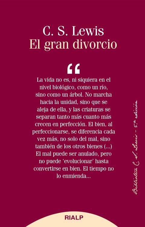 El gran divorcio(Kobo/電子書)