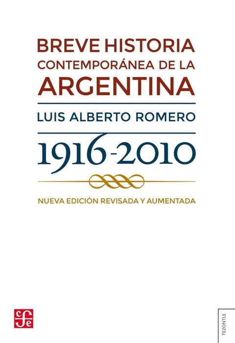 Breve historia contemporánea de la Argentina(Kobo/電子書)