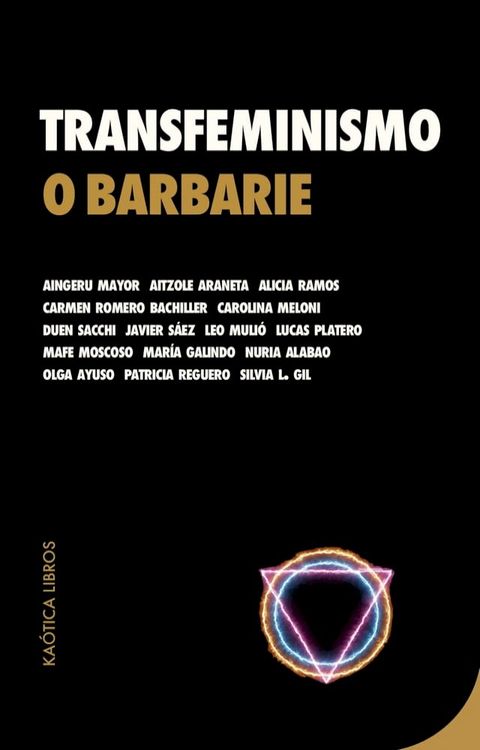 Transfeminismo o barbarie(Kobo/電子書)