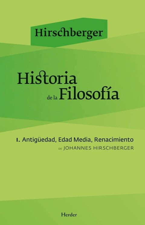 Historia de la filosof&iacute;a I(Kobo/電子書)