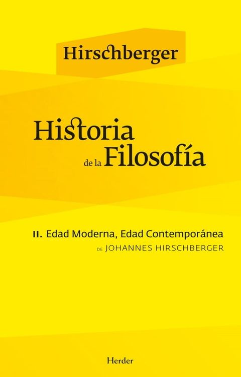 Historia de la filosof&iacute;a II(Kobo/電子書)