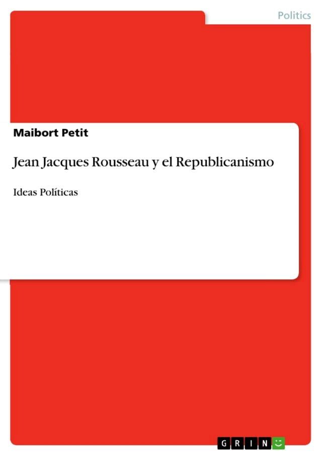  Jean Jacques Rousseau y el Republicanismo(Kobo/電子書)