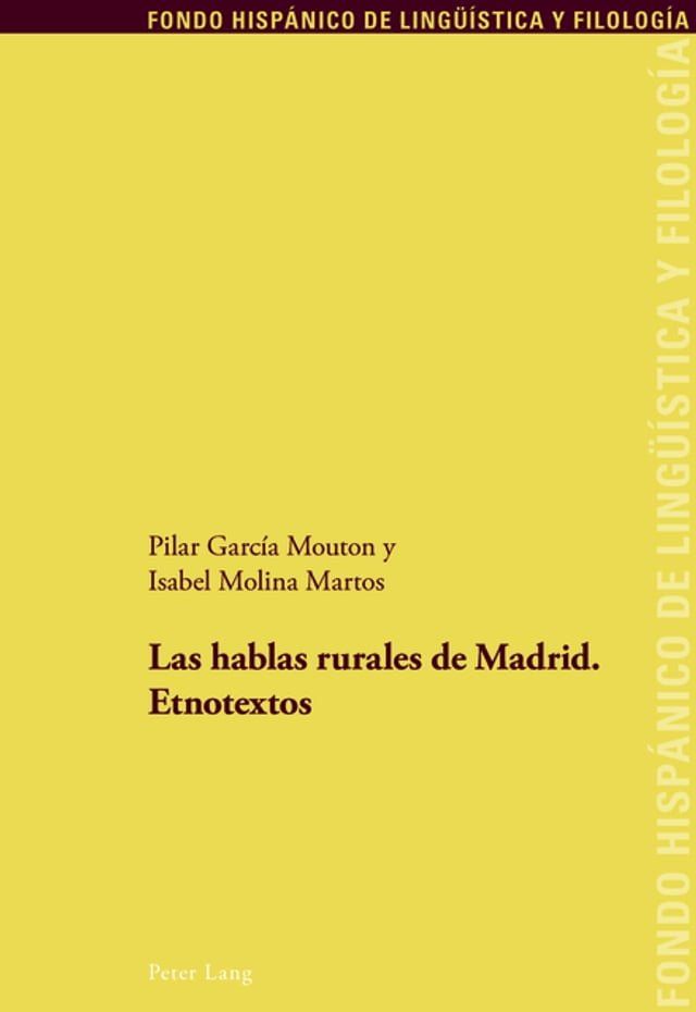  Las hablas rurales de Madrid(Kobo/電子書)