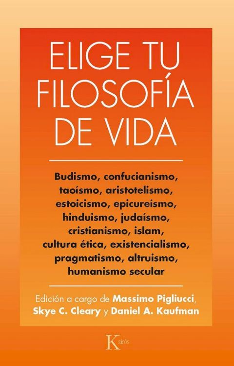 Elige tu filosofía de vida(Kobo/電子書)