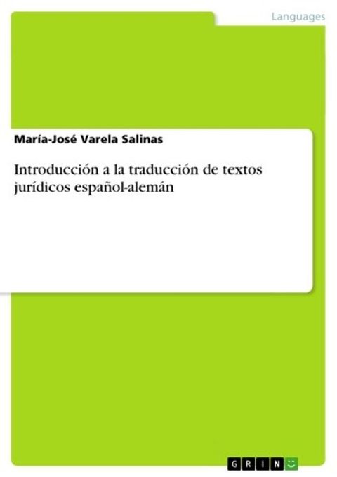 Introducción a la traducción de textos jurídicos español-alemán(Kobo/電子書)