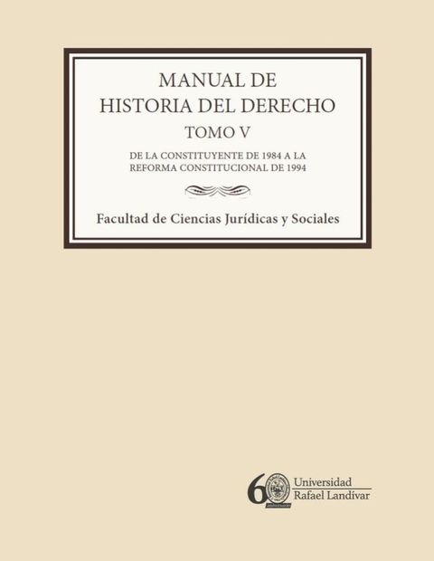 Manual de historia del derecho. Tomo V(Kobo/電子書)