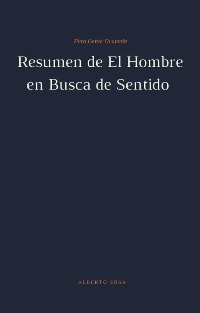  Resumen. El Hombre en Busca de Sentido de Viktor Frankl(Kobo/電子書)