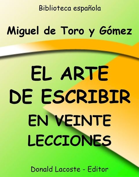 El Arte de escribir en veinte lecciones(Kobo/電子書)