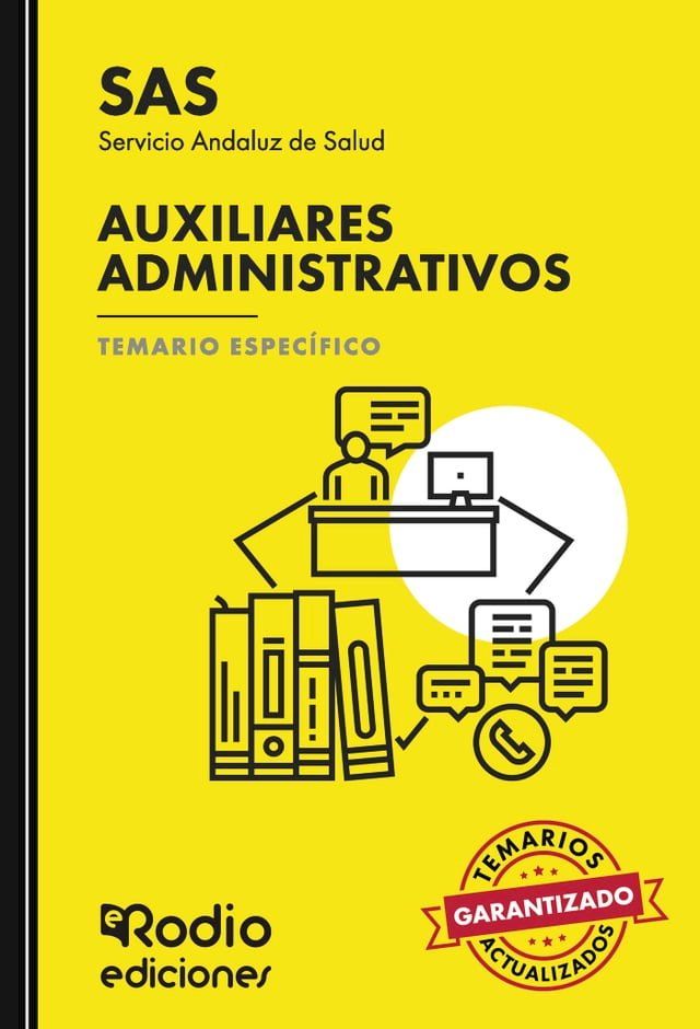  SAS 2024. Auxiliares Administrativos. Temario Específico. Servicio Andaluz de Salud(Kobo/電子書)