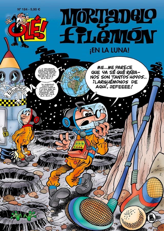  Mortadelo y Filemón. ¡En la luna! (Olé! Mortadelo 184)(Kobo/電子書)