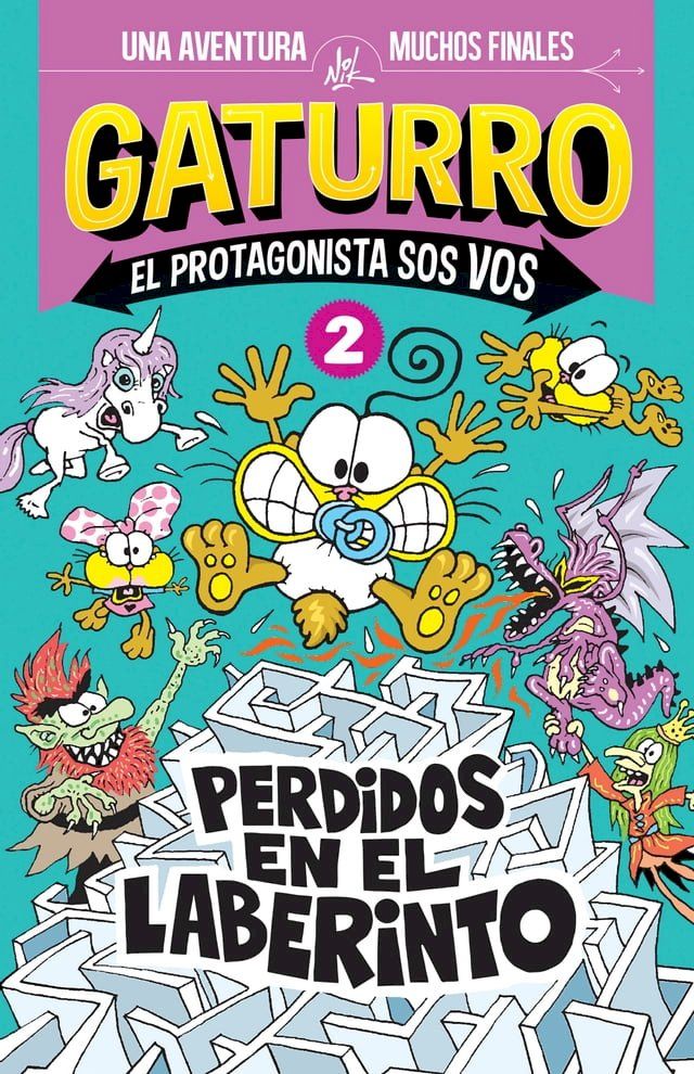  Perdidos en el laberinto (Gaturro. El protagonista sos vos 2)(Kobo/電子書)