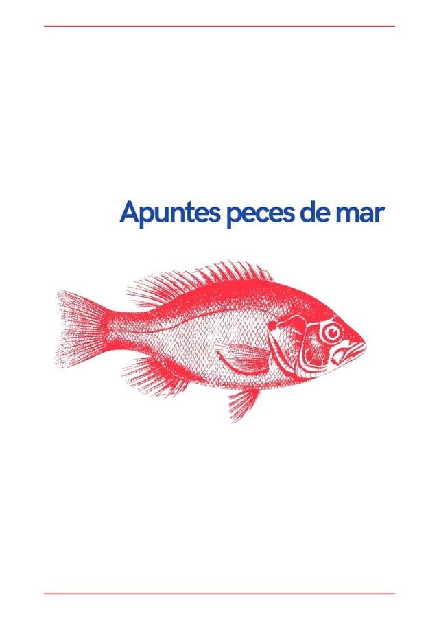  Apuntes peces de mar(Kobo/電子書)