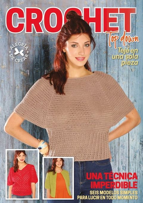 Crochet Top Down Teje en una sola Pieza(Kobo/電子書)