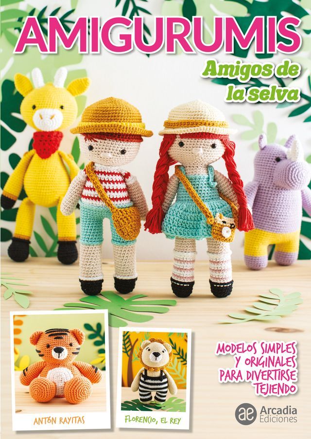  Amigurumis Amigos de la selva(Kobo/電子書)