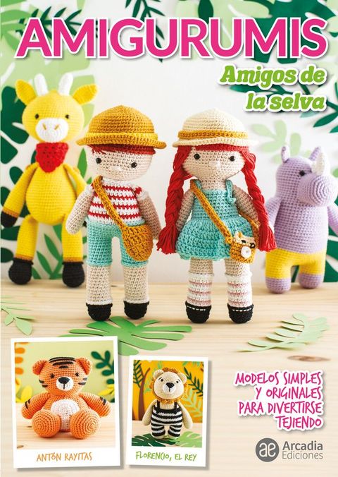 Amigurumis Amigos de la selva(Kobo/電子書)