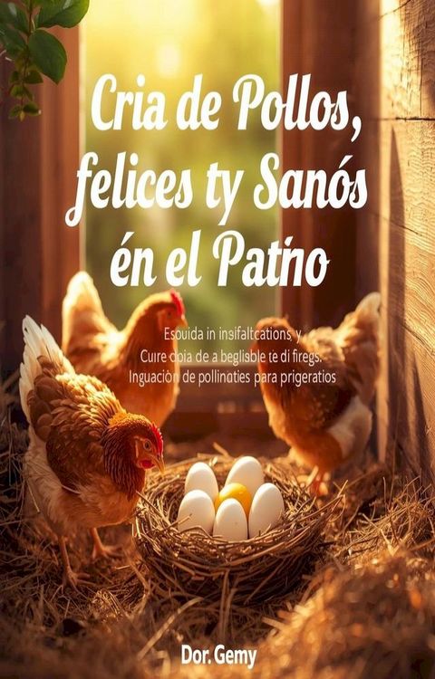 La guía completa para la crianza de pollos desde el huevo hasta la gallina: cr...