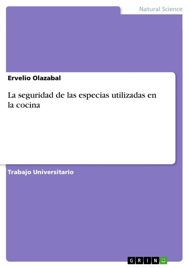  La seguridad de las especias utilizadas en la cocina(Kobo/電子書)