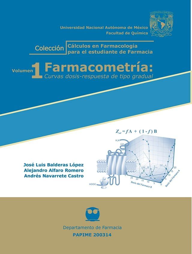  Farmacometr&iacute;a:Curvas dosis-respuesta de tipo gradual. Volumen 1(Kobo/電子書)