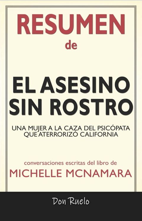 Resumen de El Asesino Sin Rostro(Kobo/電子書)