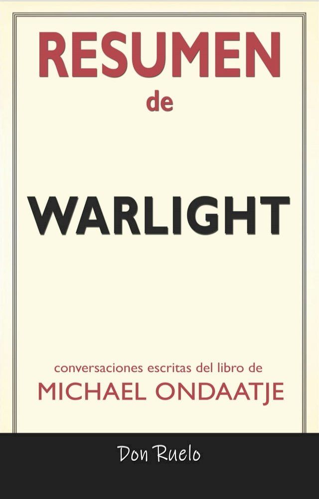  Resumen de Warlight(Kobo/電子書)