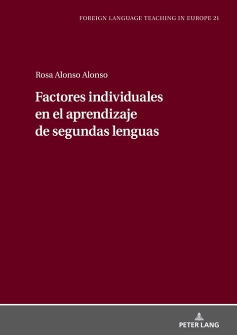 Factores individuales en el aprendizaje de segundas lenguas(Kobo/電子書)