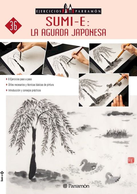 Ejercicios Parram&oacute;n. Sumi-e: la aguada japonesa(Kobo/電子書)