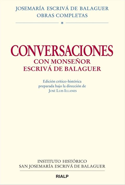 Conversaciones con Mons. Escriv&aacute; de Balaguer(Kobo/電子書)