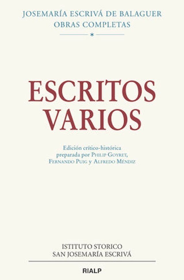  Escritos varios (1927-1974). Edición crítico-histórica(Kobo/電子書)