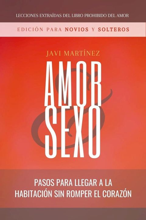 Amor Y Sexo - Edición Para Novios Y Solteros: Pasos Para Llegar A La Habitación Sin Romper El Corazón [Extraído Del Libro Prohibido Del Amor](Kobo/電子書)