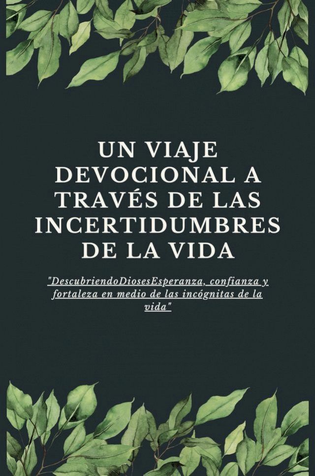  Un viaje devocional a través de las incertidumbres de la vida(Kobo/電子書)