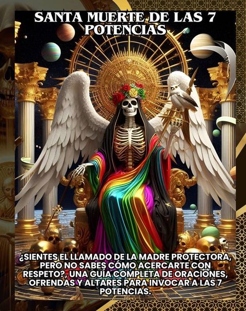 Santa Muerte de las 7 potencias: Una guía completa de oraciones, ofrendas y altares p...