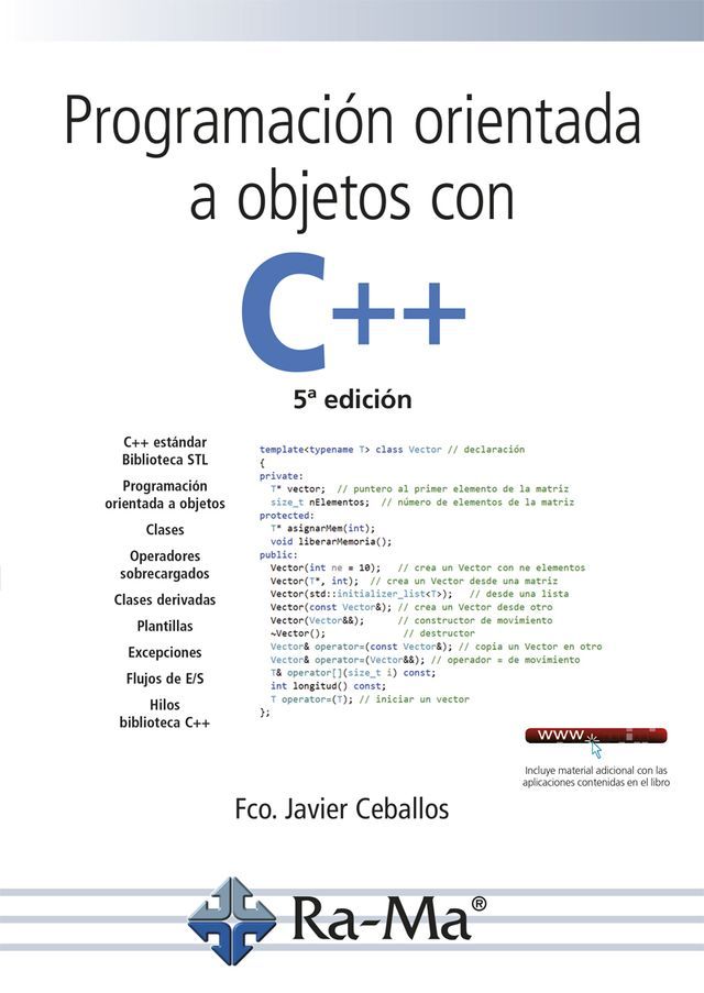  Programación orientada a objetos con C++. (5ª edición)(Kobo/電子書)