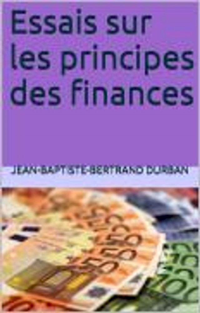  Essais sur les principes des finances(Kobo/電子書)