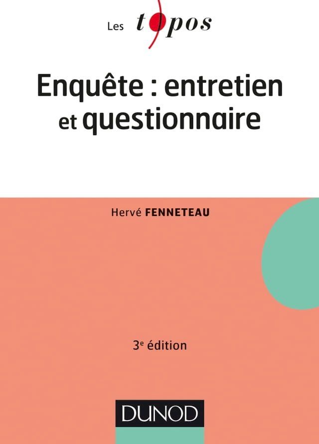  Enquête : entretien et questionnaire - 3e édition(Kobo/電子書)