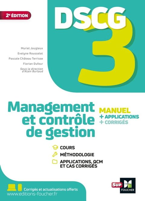 DSCG 3 - Management et contrôle de gestion - Manuel et applications(Kobo/電子書)