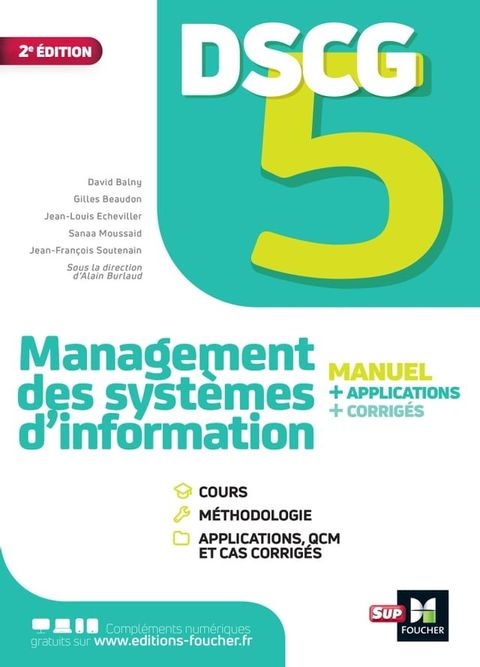 DSCG 5 - Management des syst&egrave;mes d'information - Manuel et applications(Kobo/電子書)